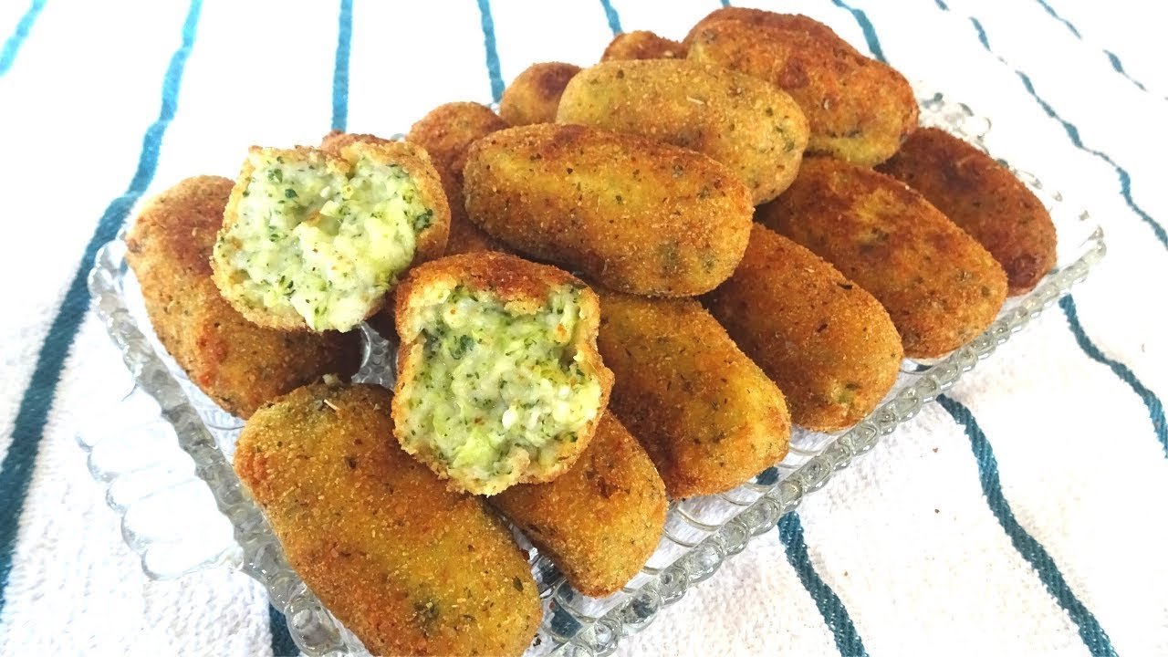 Croquetas de brócoli y queso