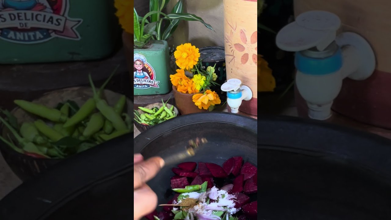 Curry rojo de remolacha