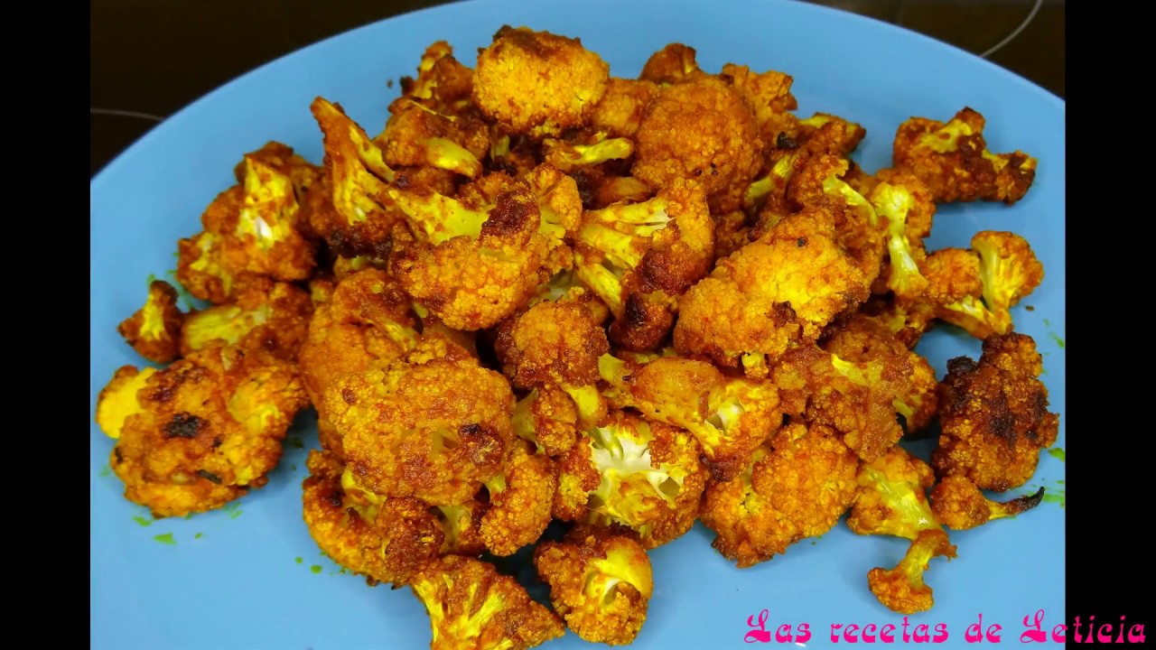 Encurtido de coliflor con cúrcuma