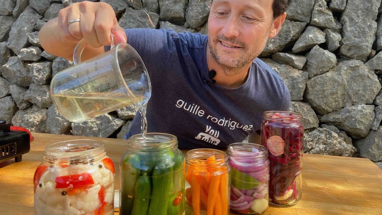 Encurtido mixto crujiente