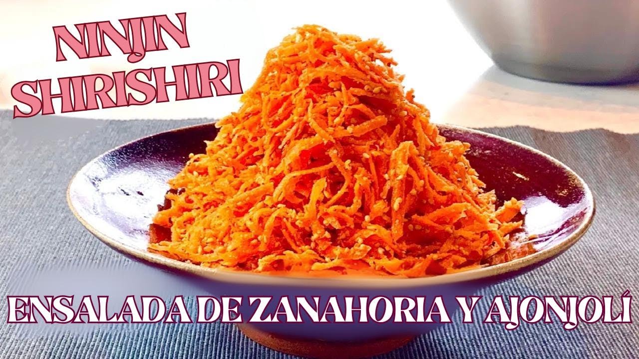 Ensalada de zanahoria con sésamo
