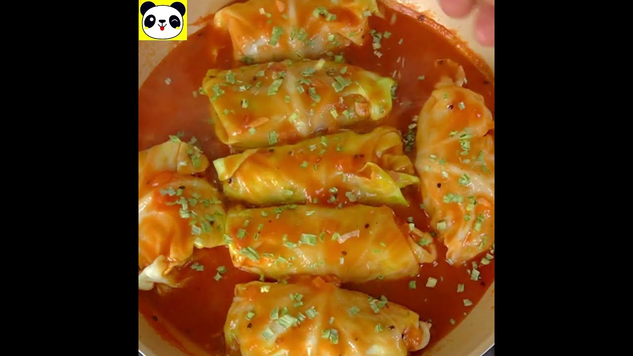 Envoltura de hojas de repollo