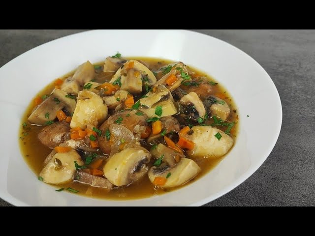 Estofado de champiñón
