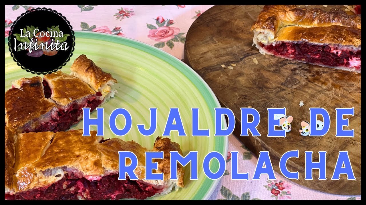 Frittata de remolacha y feta