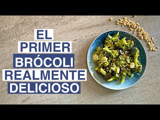 Gratín de brócoli crujiente