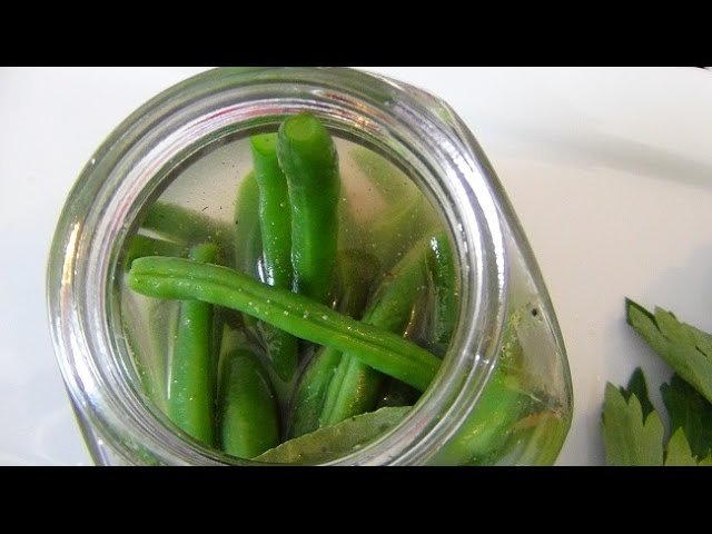 Habichuelas encurtidas