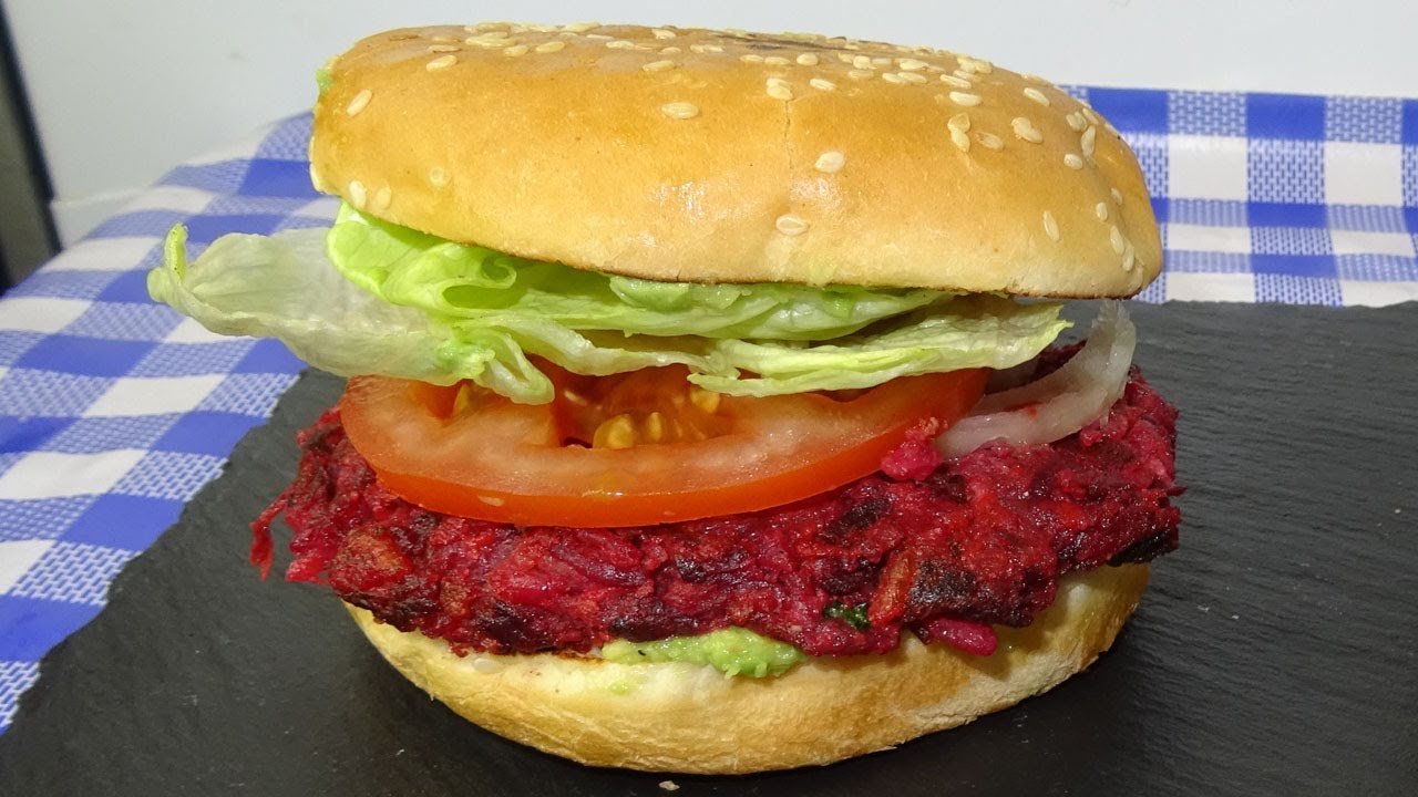 Hamburguesa de remolacha