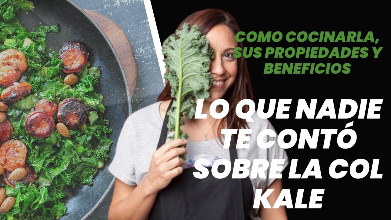 Kale con mantequilla y ajo