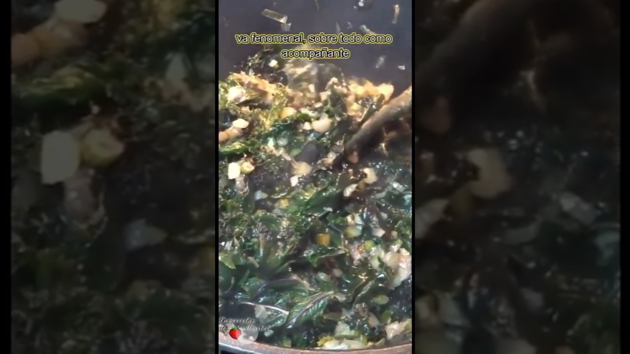 Kale con vinagre de manzana