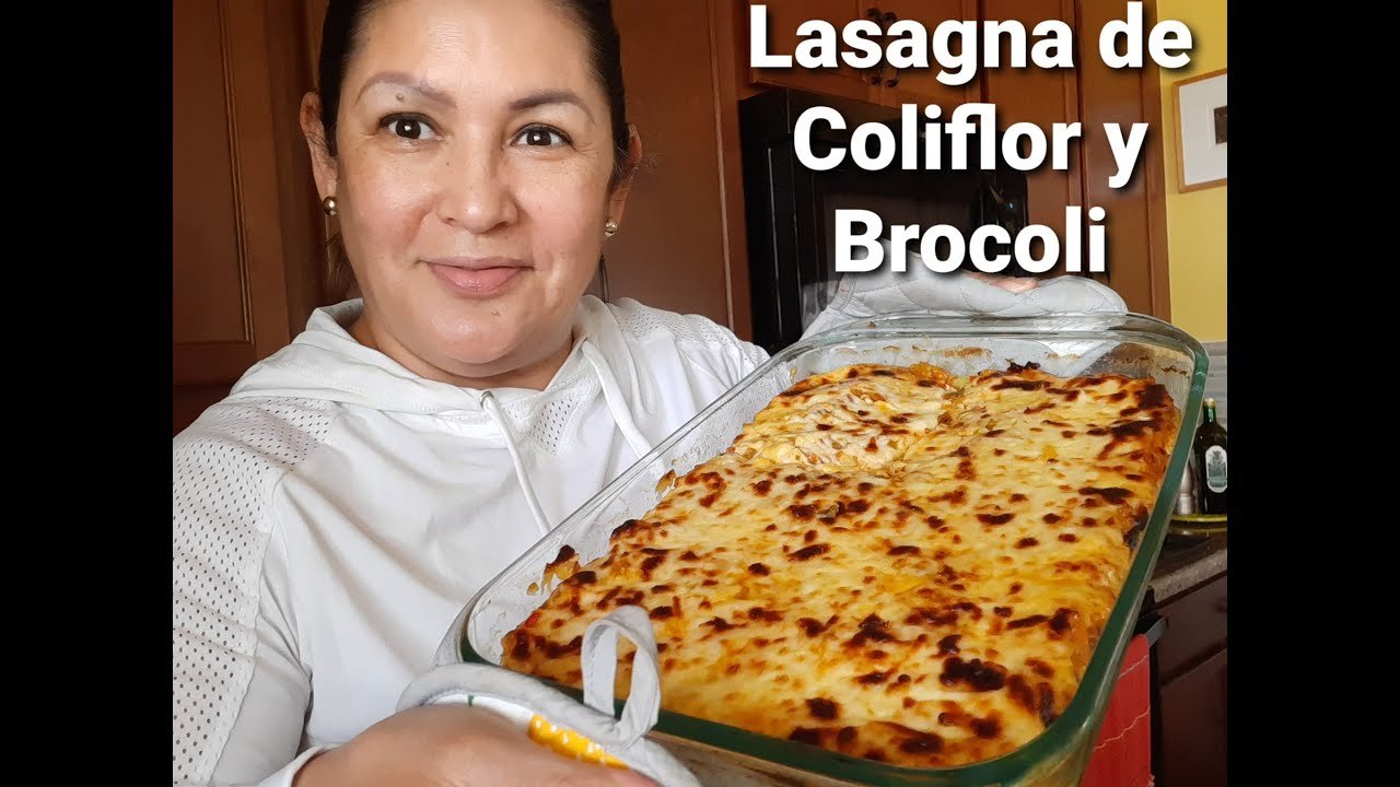 Lasaña de brócoli