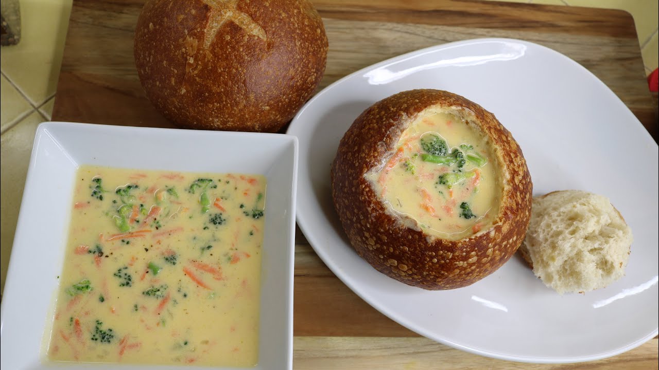 Milhojas de brócoli y cheddar vegetal