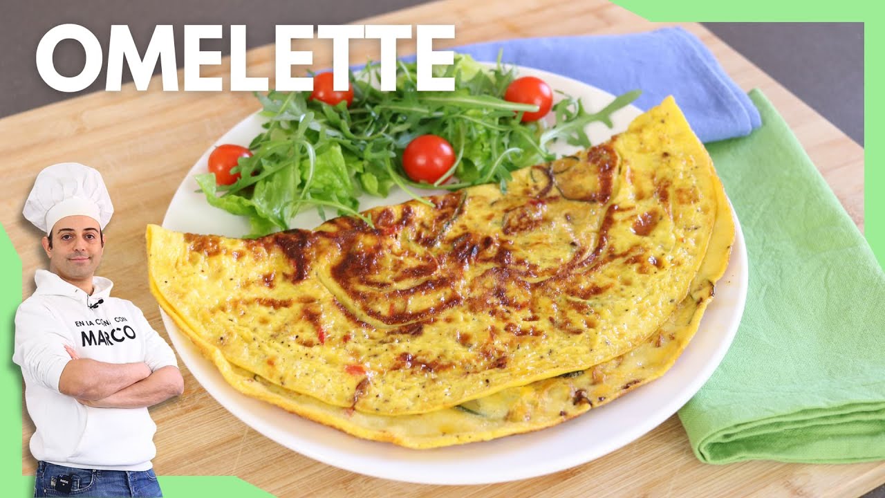Omelet de verduras mixtas