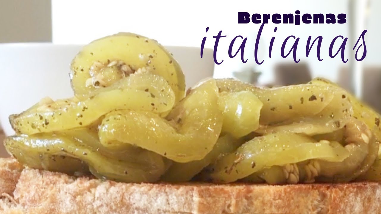 Pan de berenjena asada con orégano