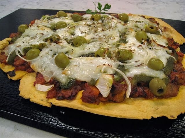 Pan de pimientos asados