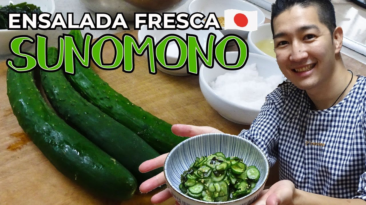 Pepino encurtido estilo japonés