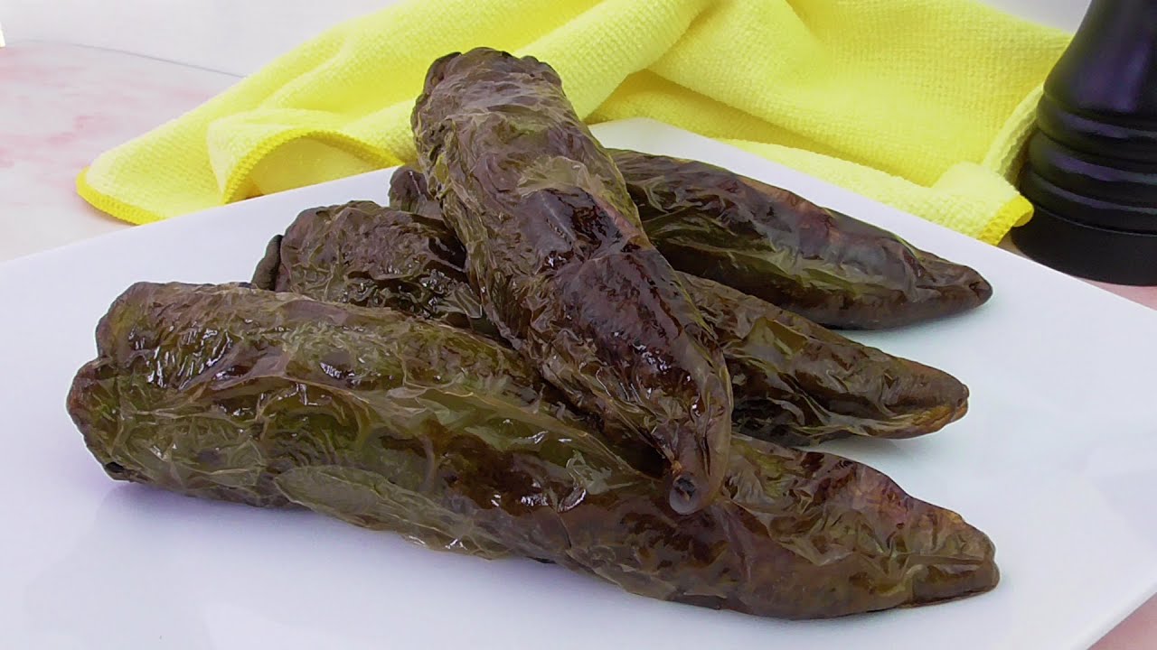 Pimientos con arroz integral