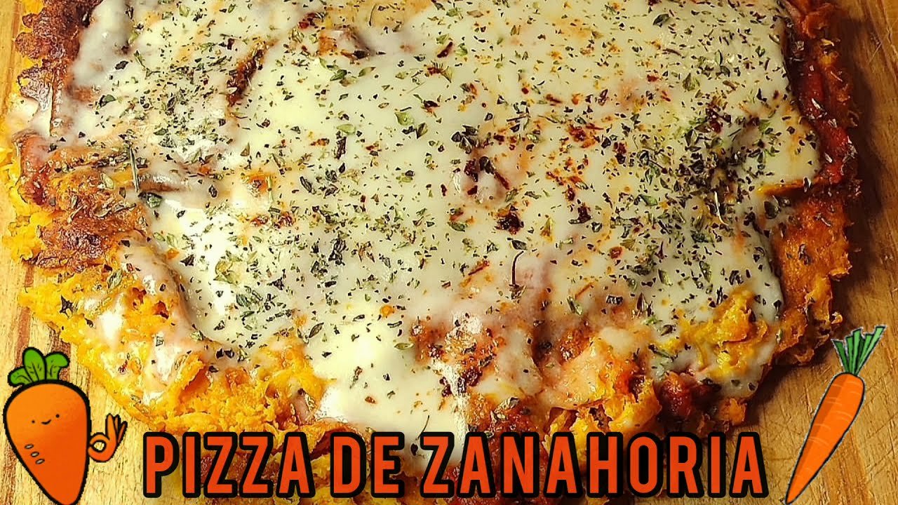 Pizza de zanahoria