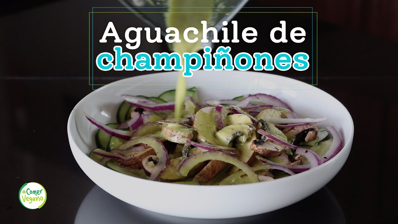 Receta de Aguachile vegano