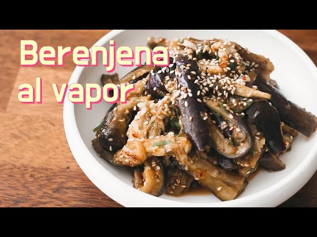 Receta de Berenjenas al vapor