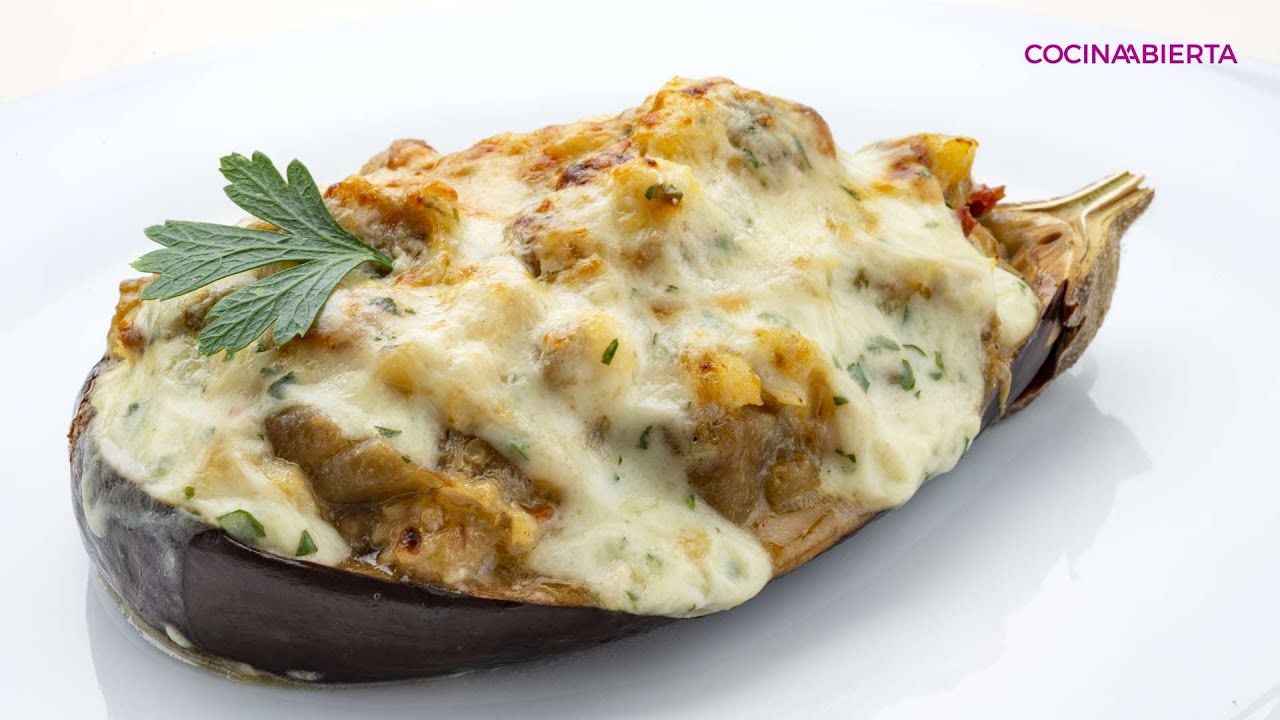 Receta de Berenjenas rellenas de bacalao