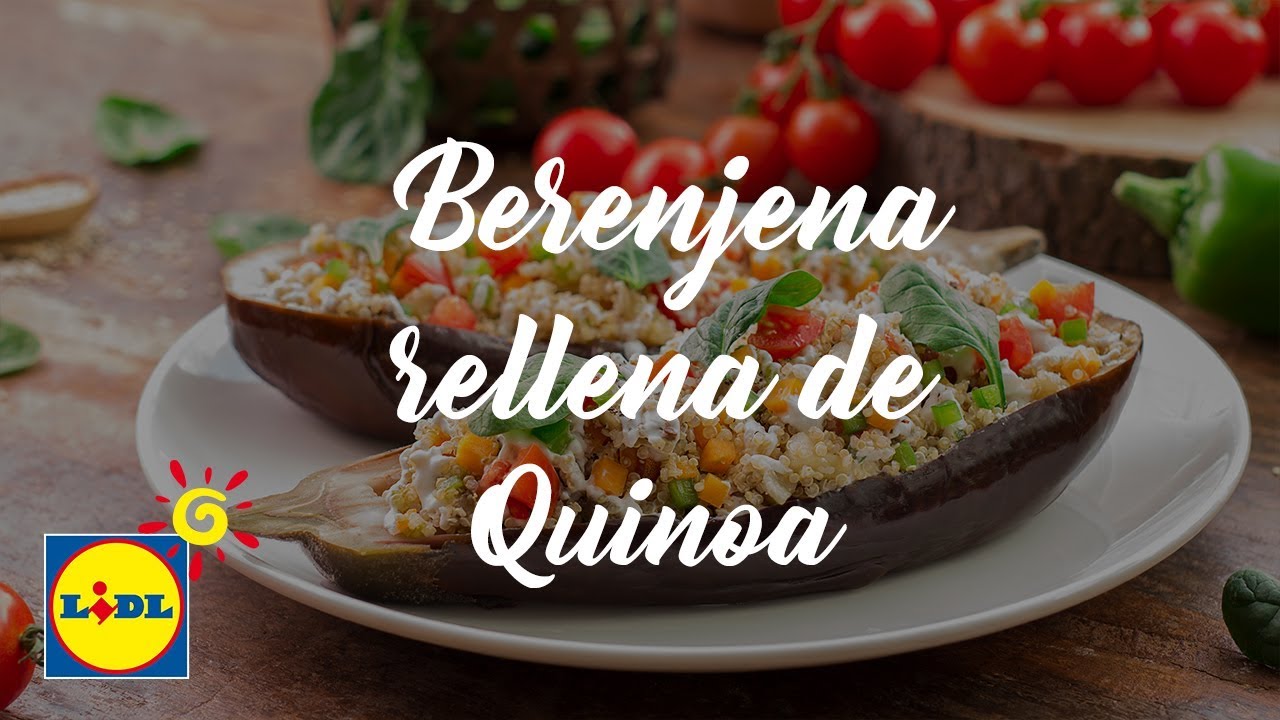Receta de Berenjenas rellenas de quinoa