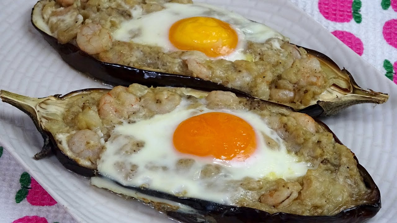 Receta de Berenjenas rellenas sin carne