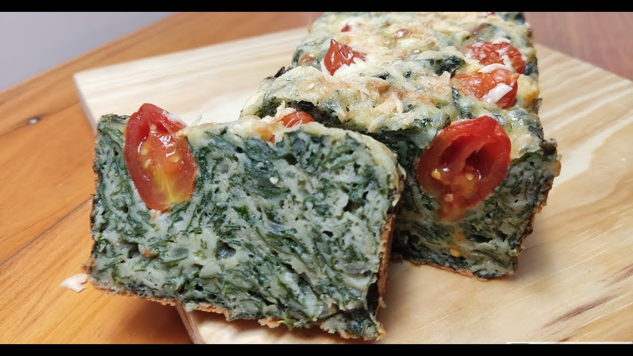 Receta de Budín de espinaca