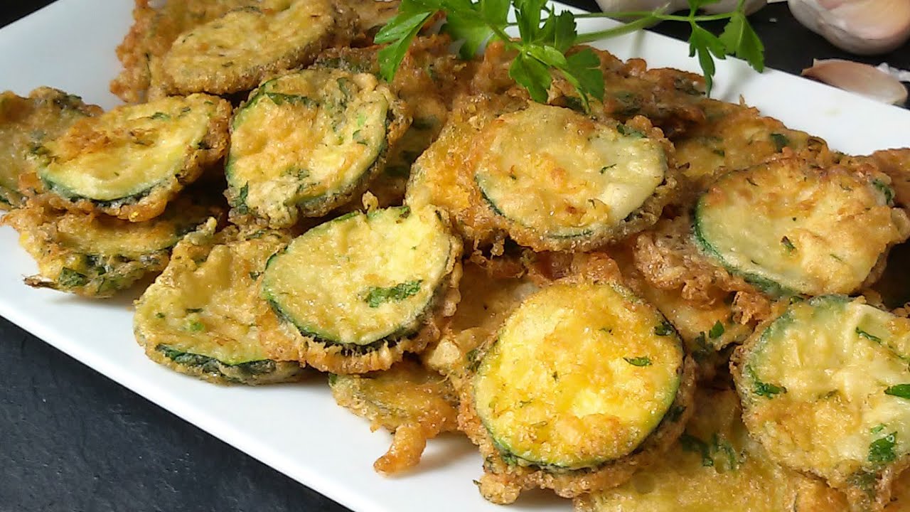Receta de Calabacín rebozado en tempura