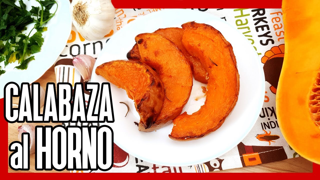 Receta de Calabaza al horno con romero