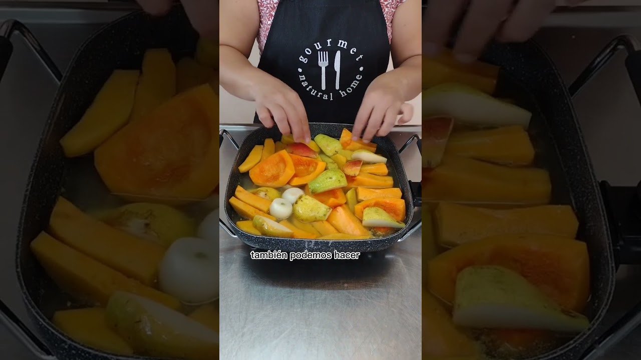 Receta de Crema de calabaza y pera