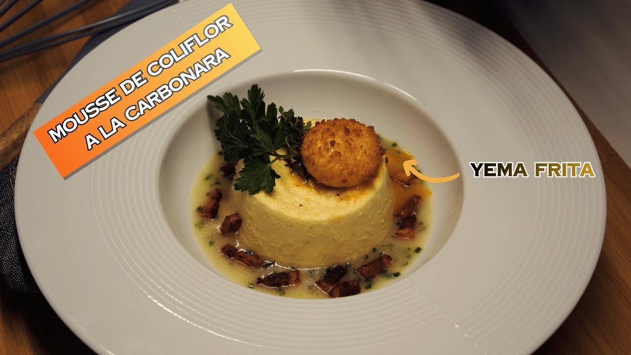 Receta de Flan de coliflor