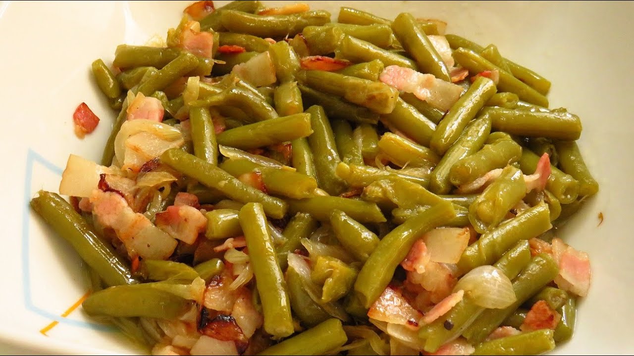 Receta de Judías verdes con bacon