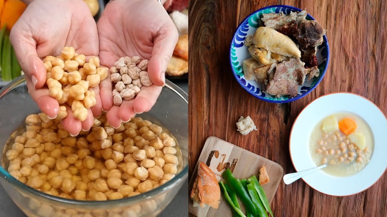 Receta de PUCHERO (caldo de pollo)