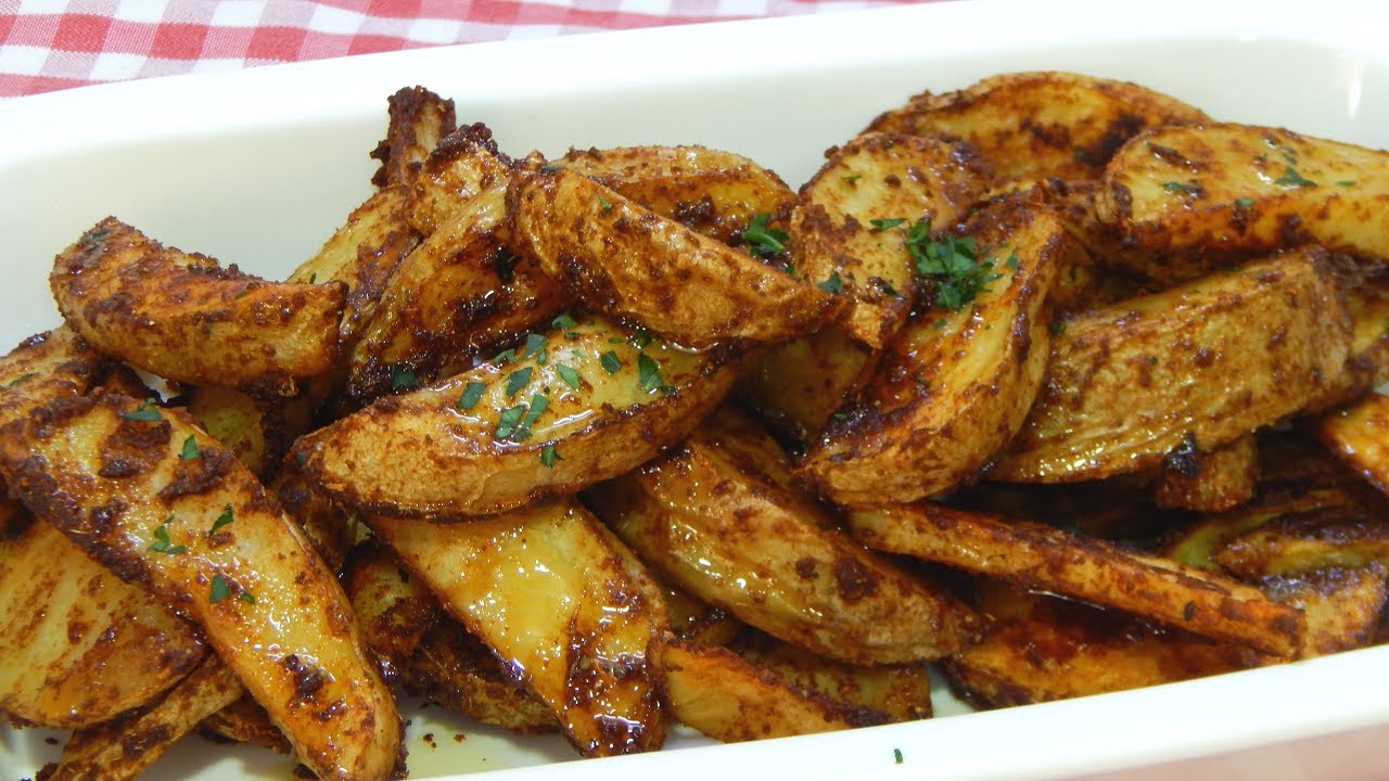 Receta de Patatas cajún