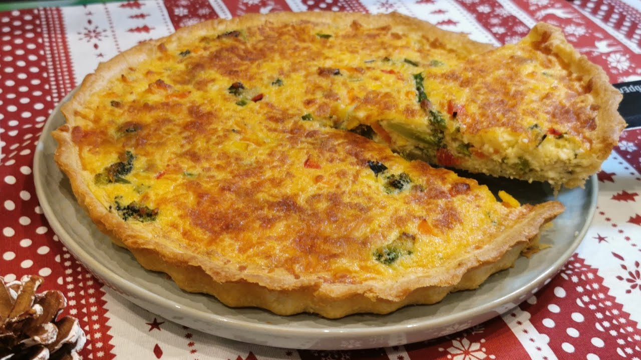 Receta de Tarta de verduras y queso