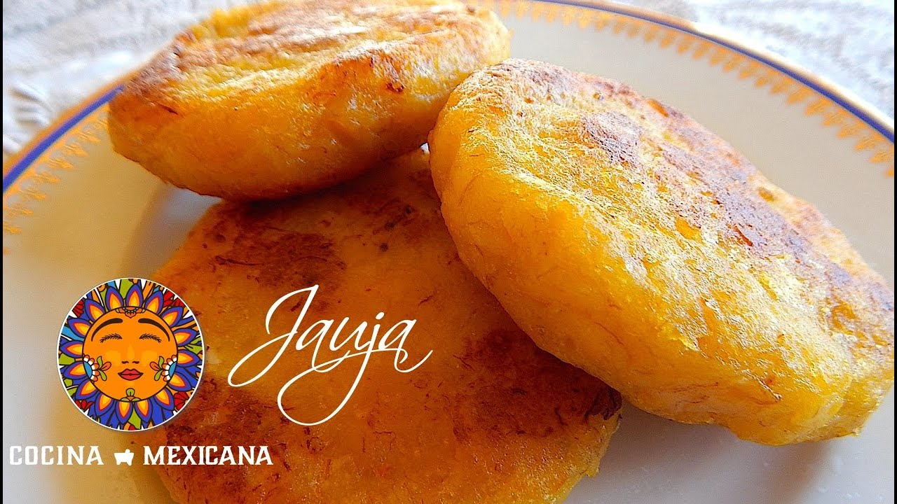 Receta de Tortitas de plátano macho rellenas