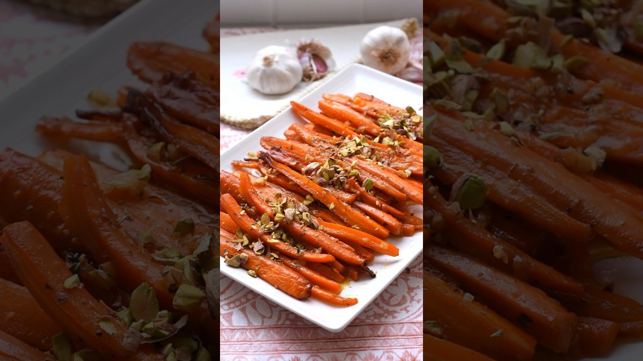 Receta de Zanahorias al horno con queso