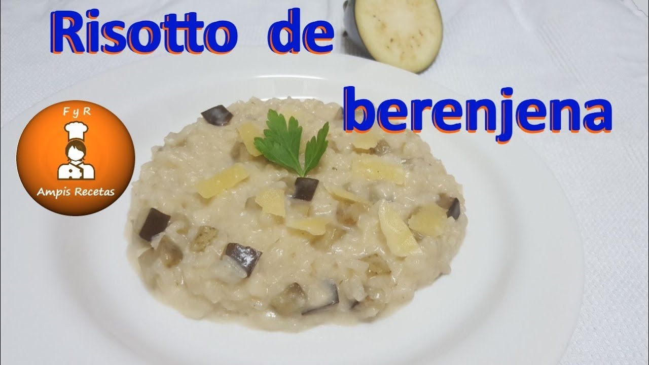 Risotto de berenjena