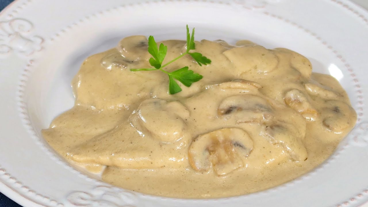 Salsa de champiñones