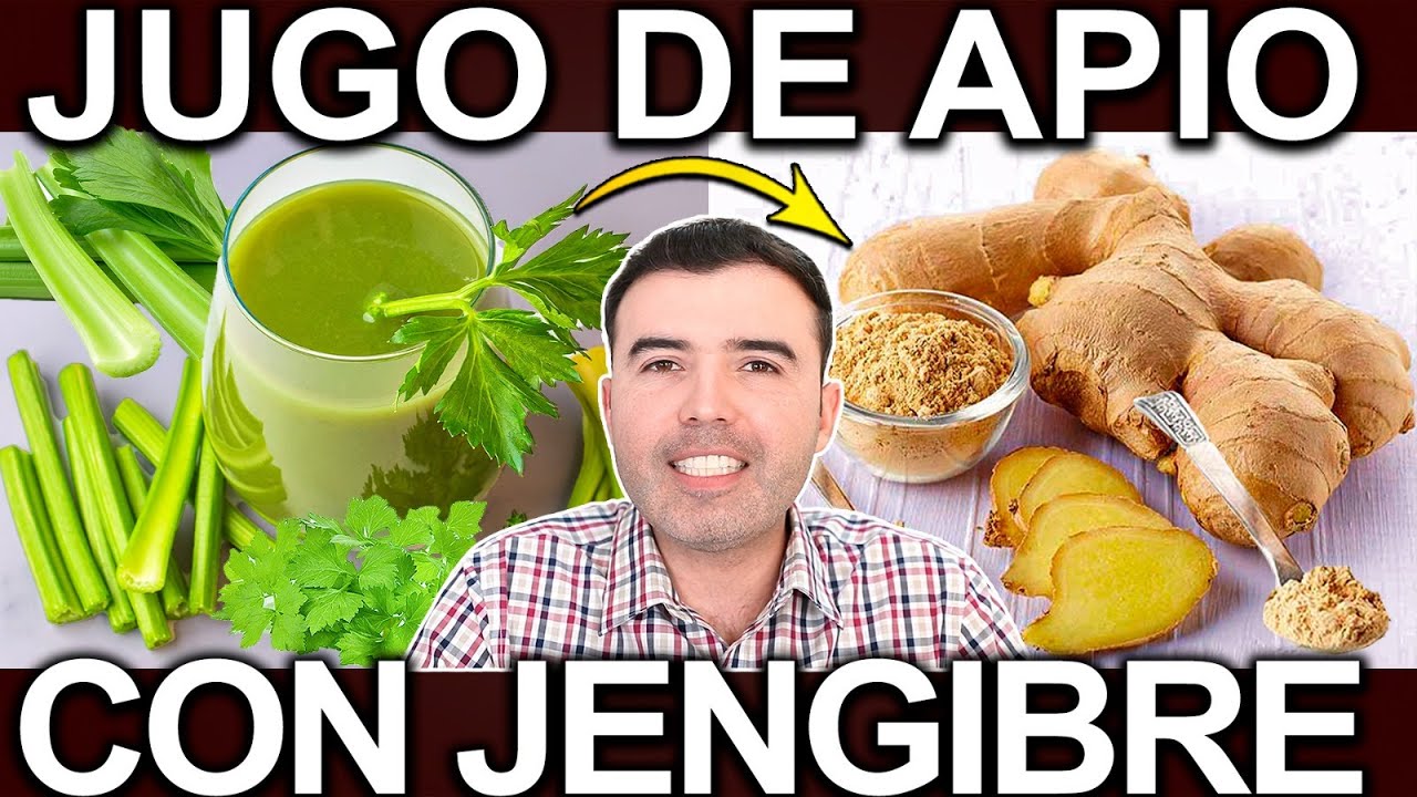 Salteado de apio con jengibre