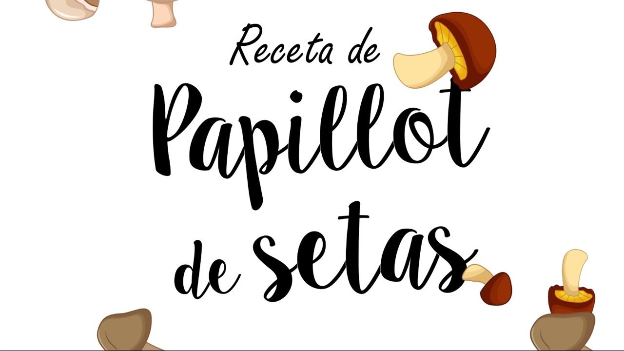 Setas en papillote con tomillo