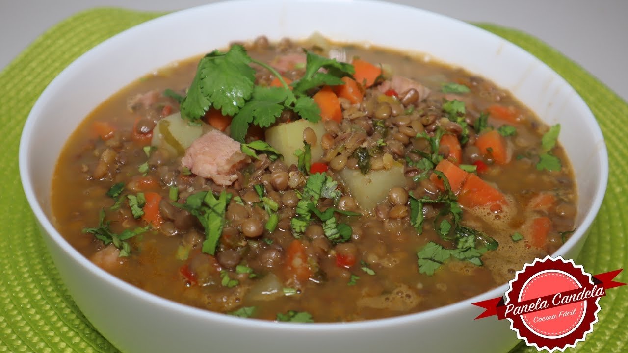 Sopa de lentejas con pimentón ahumado