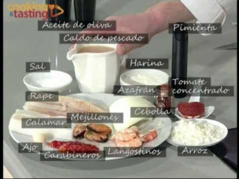 Sopa de pescado con azafrán vino y hinojo