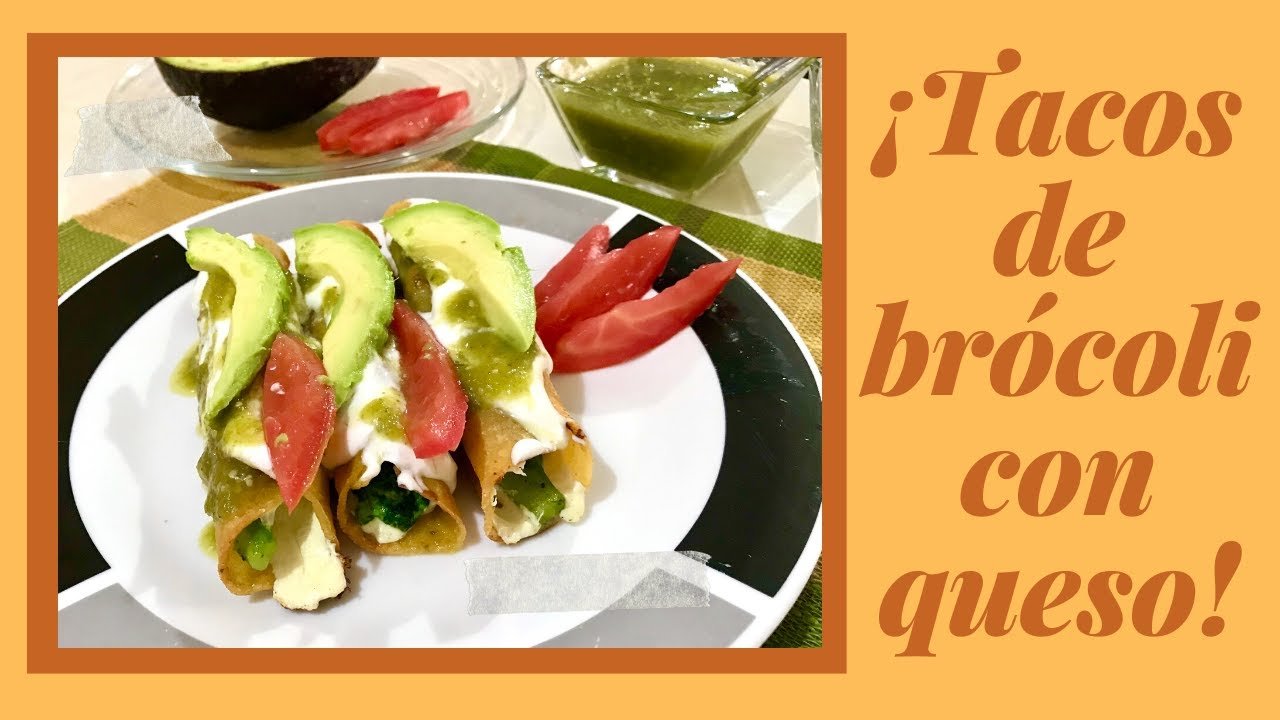 Tacos de brócoli