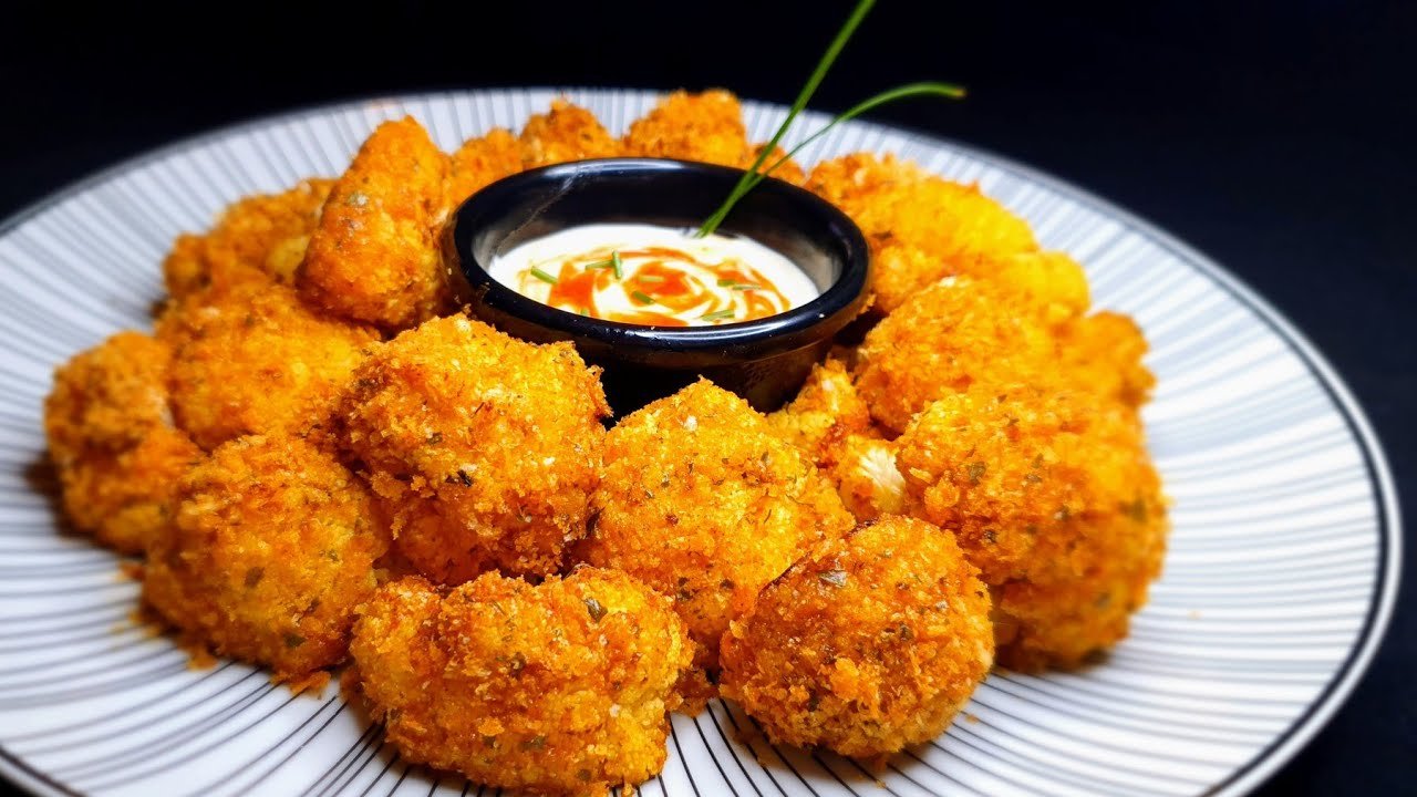 Tacos de coliflor crujiente al horno