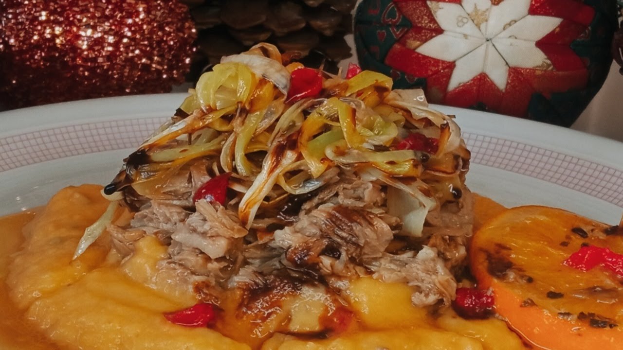 Timbal de calabaza con hierbas