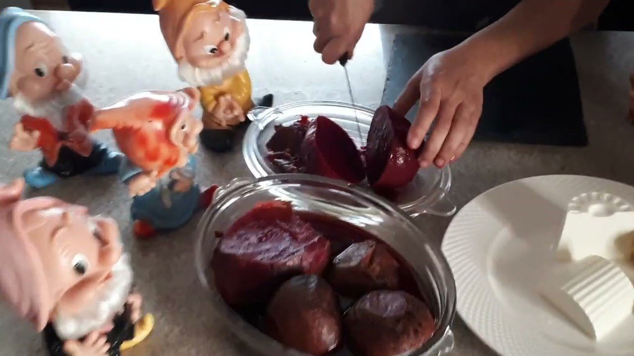 Timbal de remolacha y queso fresco