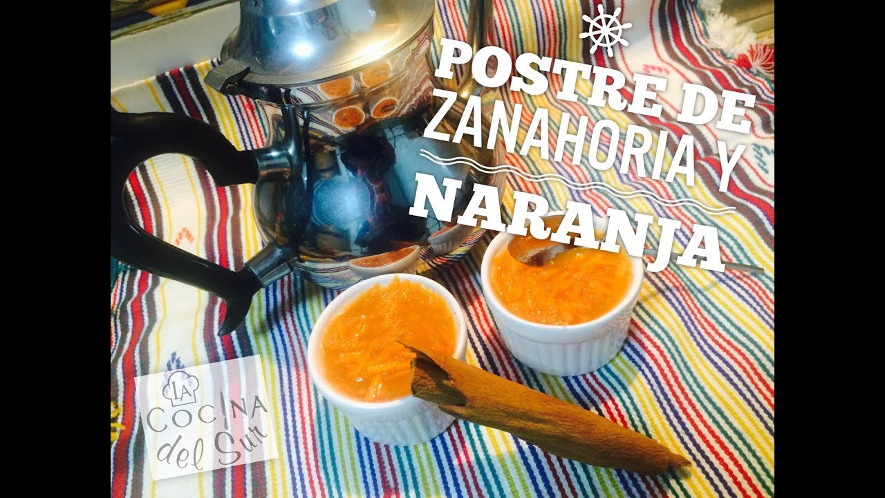 Timbal de zanahoria y naranja