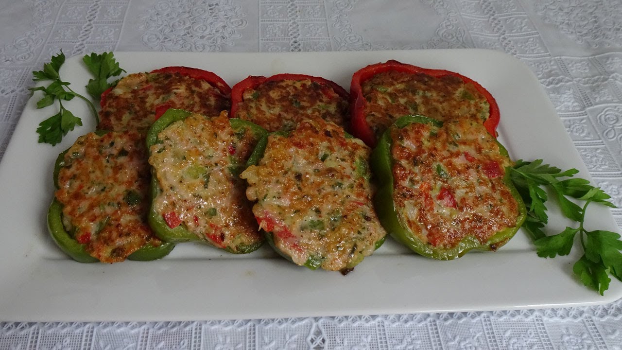 Tortitas con pimientos