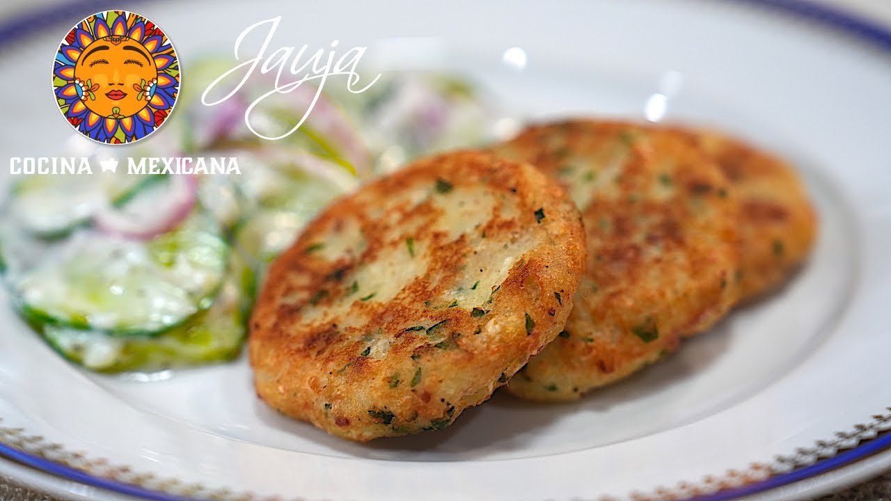 Tortitas de papa y perejil